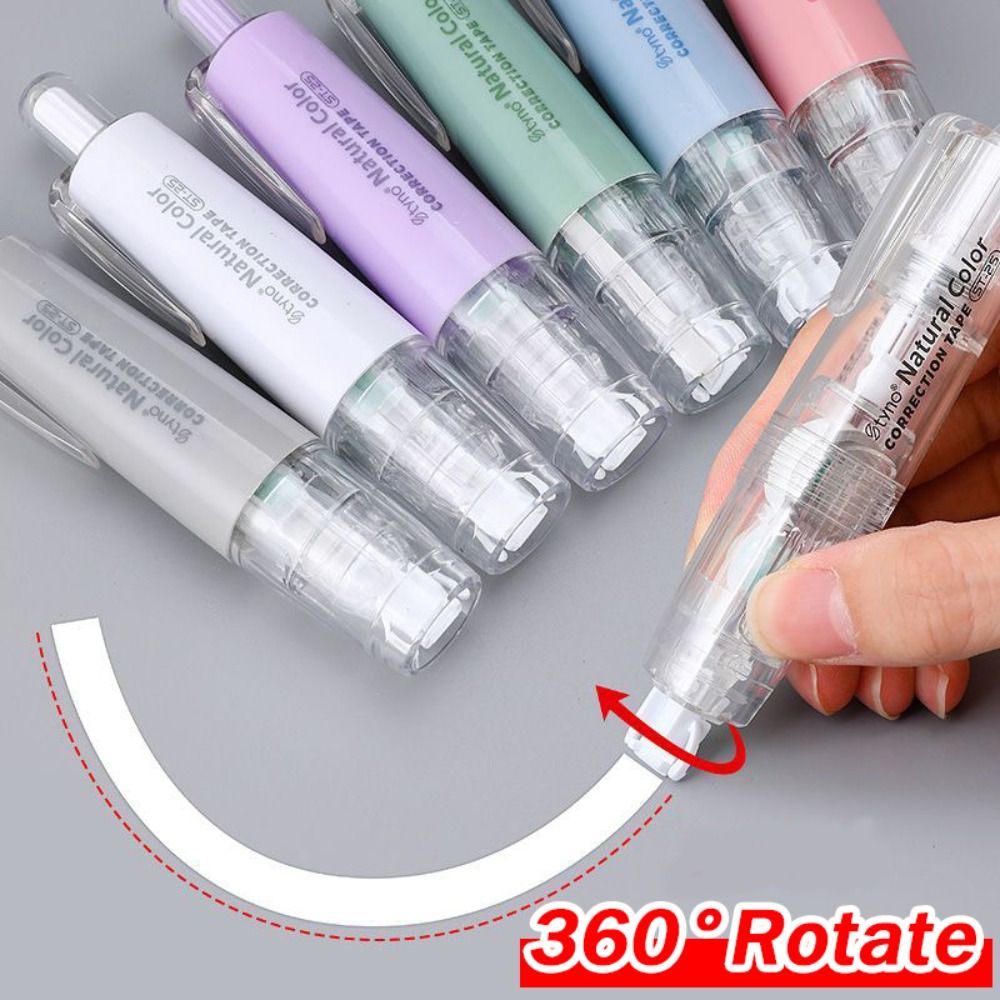 Correction Tape Roller - Replaceable Core Correction Tape Durable Press