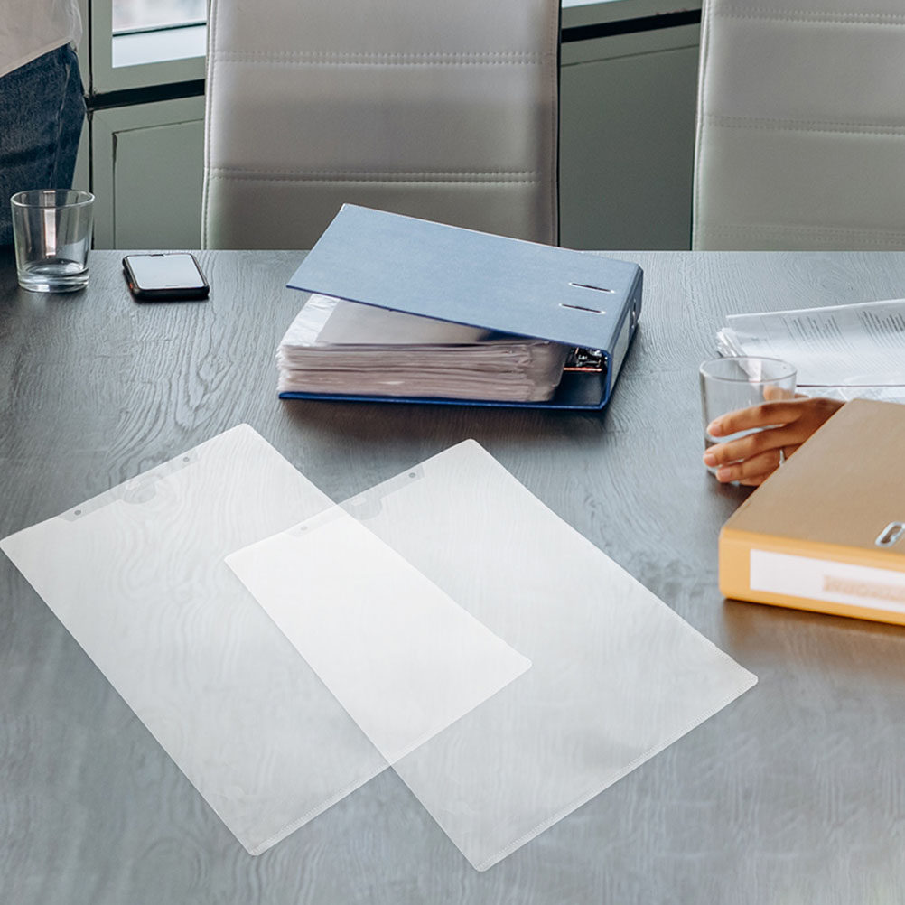 File Folder Hanging - 24Pcs Clear PP Plastic File Folder