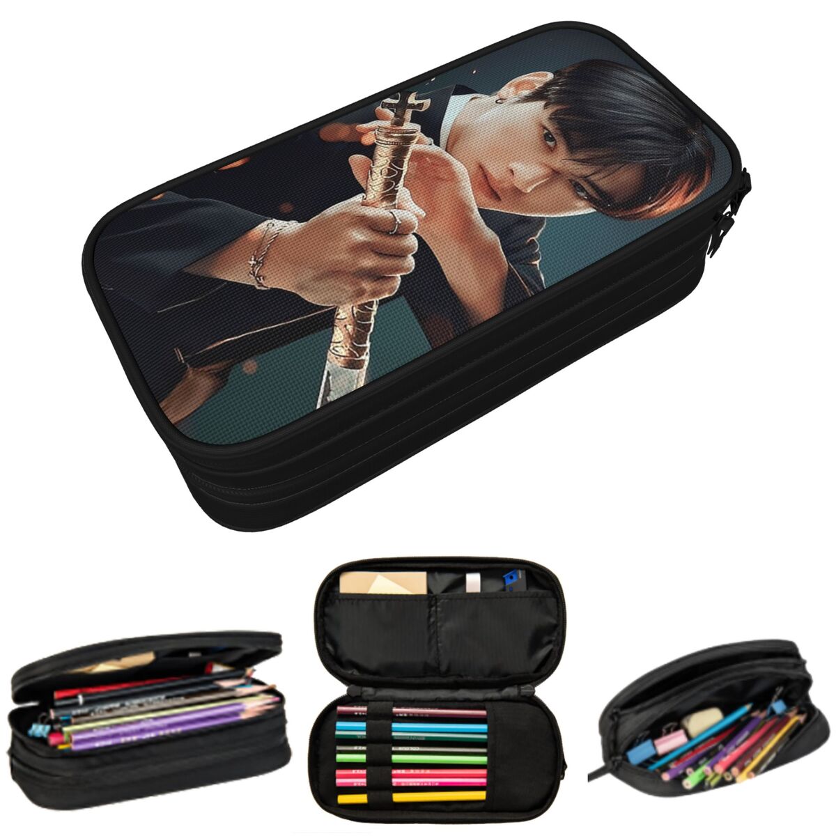 Cha Eunwoo Pencil Case for Boy - Stationery And Office Supply Chain ulasan dan harga