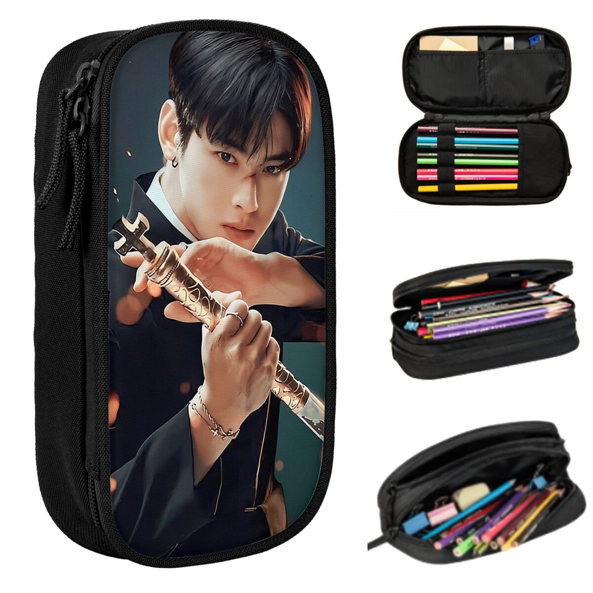 Cha Eunwoo Pencil Case for Boy - Stationery And Office Supply Chain ulasan dan harga