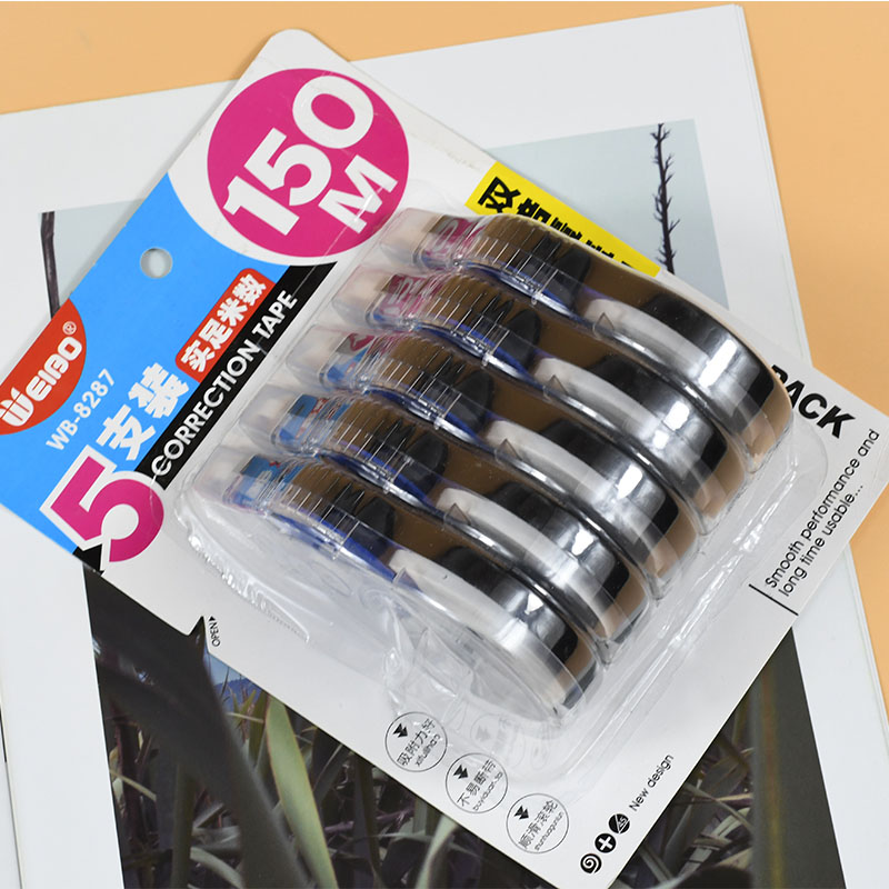 8287White Out Crrection Tape 5 - Correction Tape Roller ulasan dan harga