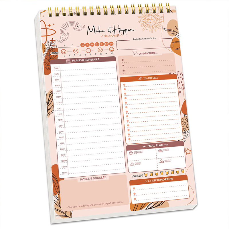 Planner Agenda Spiral A5 Noteb - Office Stationery Supply List ulasan dan harga