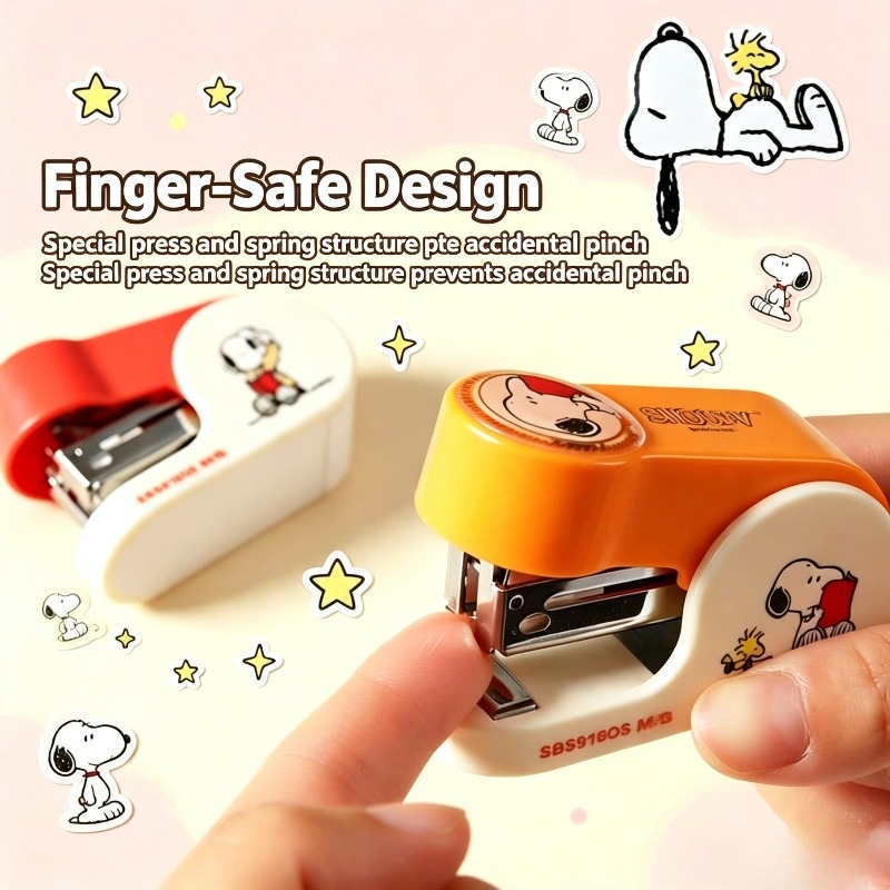 Snoopy Anime Figure Mini Stapl - Office Supply Office Stationery Items ulasan dan harga
