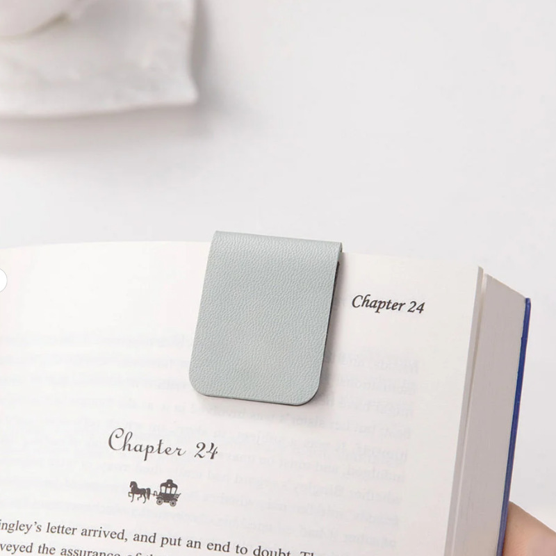 Premium Leather Magnetic Bookm - Bookmark Magnetic Clip ulasan dan harga