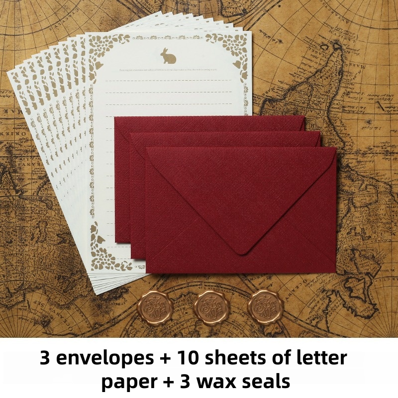 16PCS Vintage Linen Envelopes  - Letter Envelope Kraft ulasan dan harga
