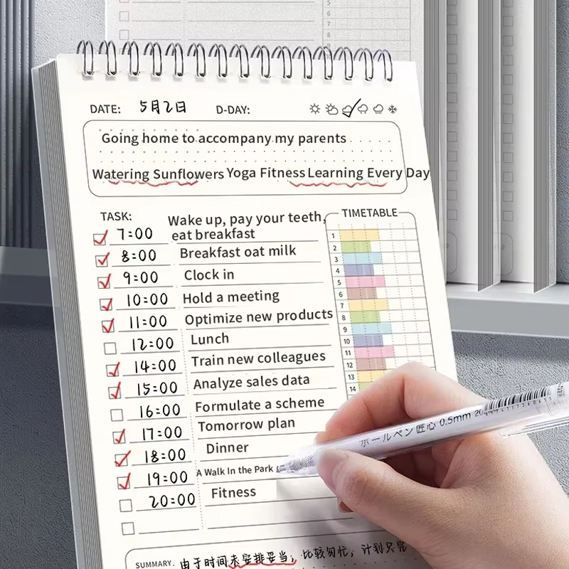 1pc Planner Agenda Spiral A5 N - Office Stationery Supply List ulasan dan harga
