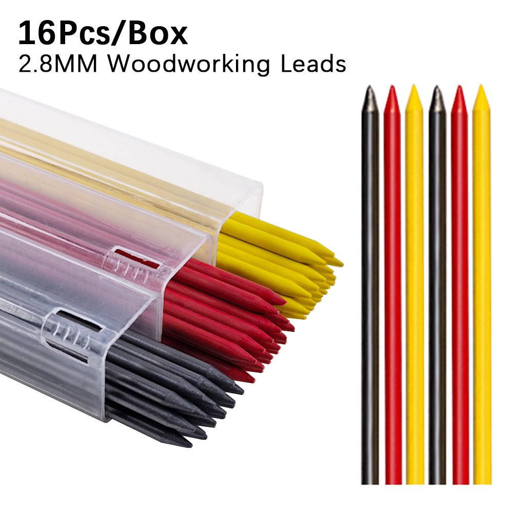 16pcs/Box 2.8mm 2B Solid Carpe - Mechanical Pencil Lead ulasan dan harga