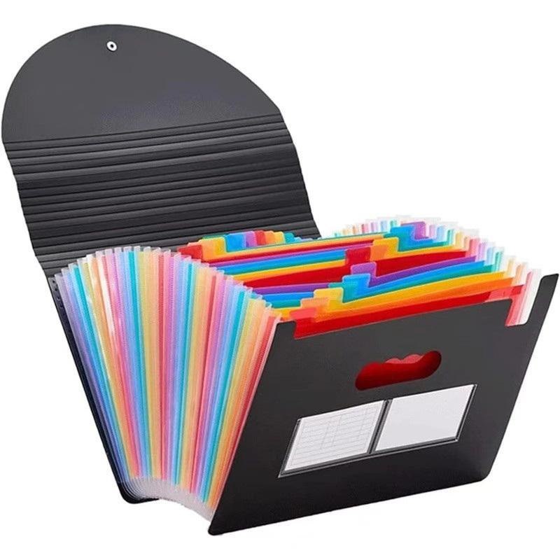 A4 Multi‑Layer Flip Organ Bag  - File Folder Hanging ulasan dan harga