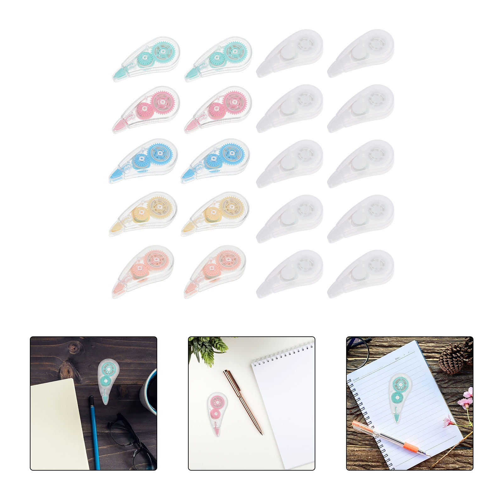 20Pcs Correction Tape Instant  - Correction Tape Roller ulasan dan harga