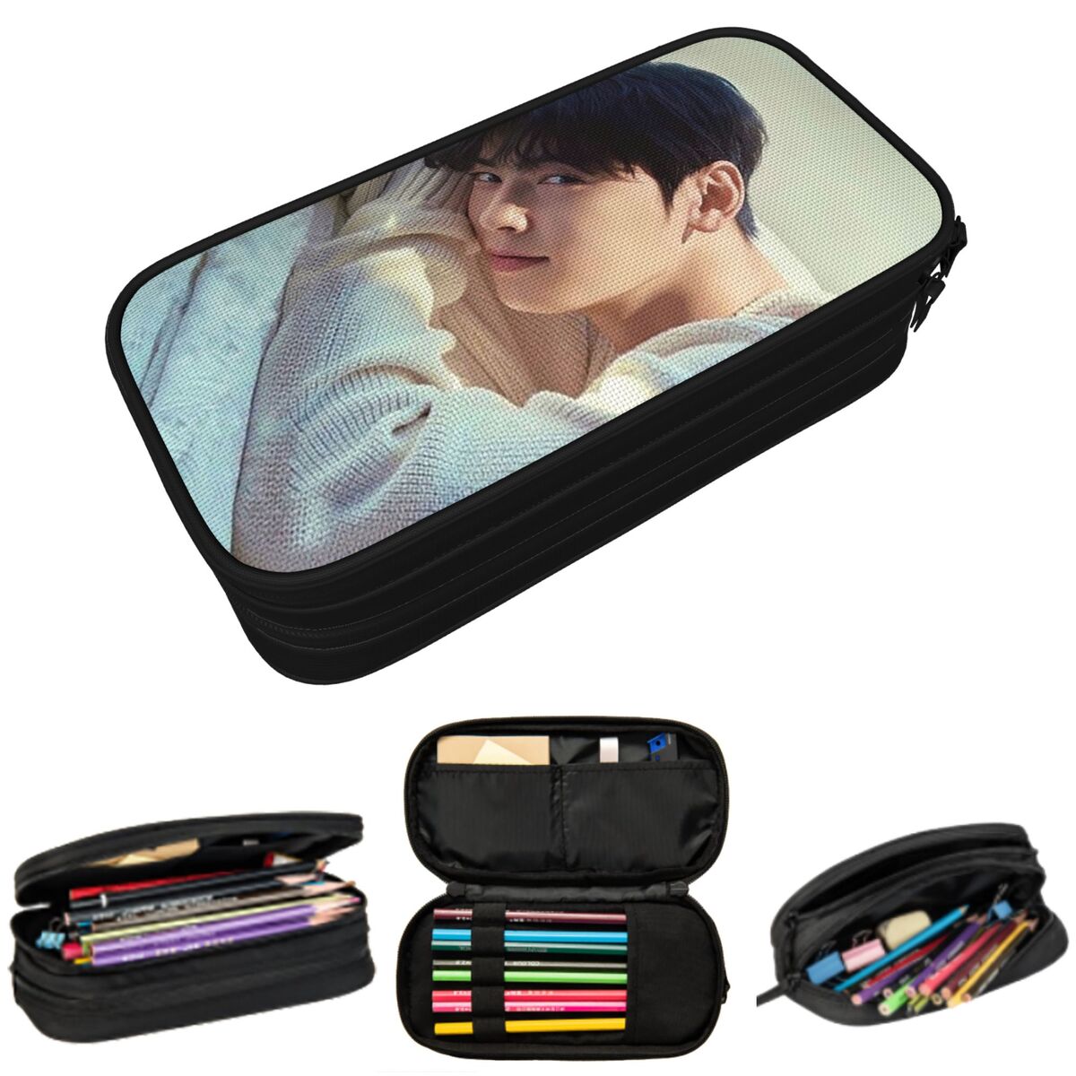 Cha EunWoo Kpop Astro Pencil C - Stationery And Office Supply Chain ulasan dan harga