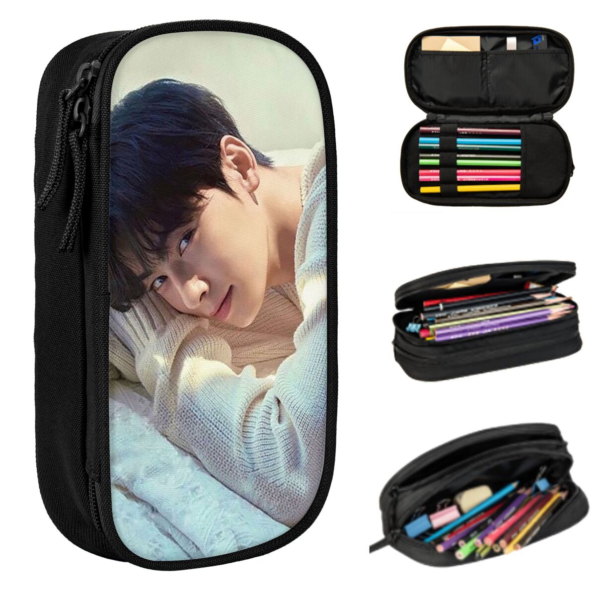 Cha EunWoo Kpop Astro Pencil C - Stationery And Office Supply Chain ulasan dan harga
