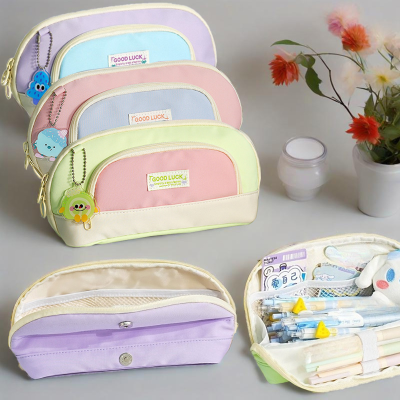 Pencil Bag Large Opening Desig - Stationery Office And School Supply Stores ulasan dan harga
