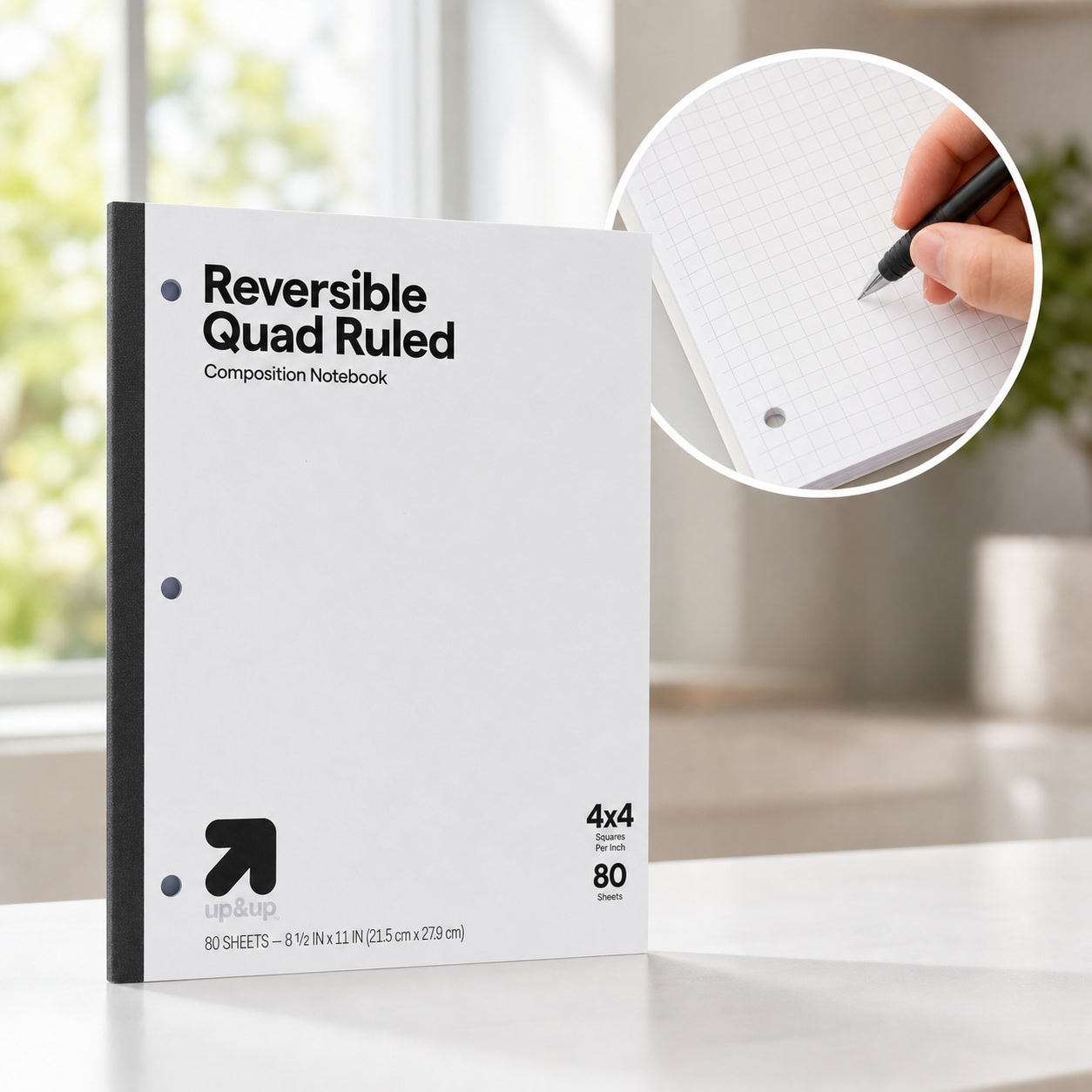1pcs Reversible Quad Ruled Com - Graph Paper Pad ulasan dan harga