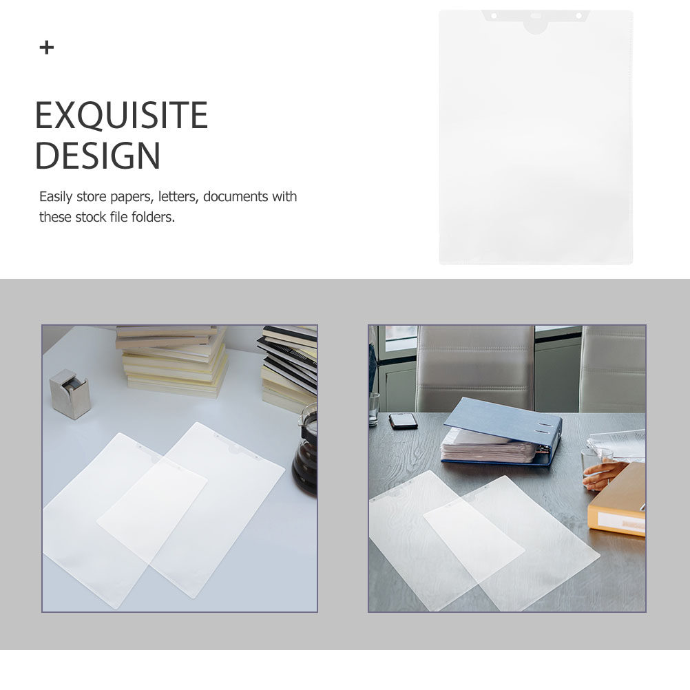 24Pcs Clear PP Plastic File Fo - File Folder Hanging ulasan dan harga