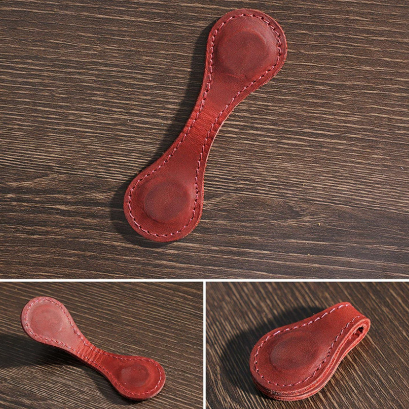 Magnetic Leather Bookmark Doub - Bookmark Magnetic Clip ulasan dan harga