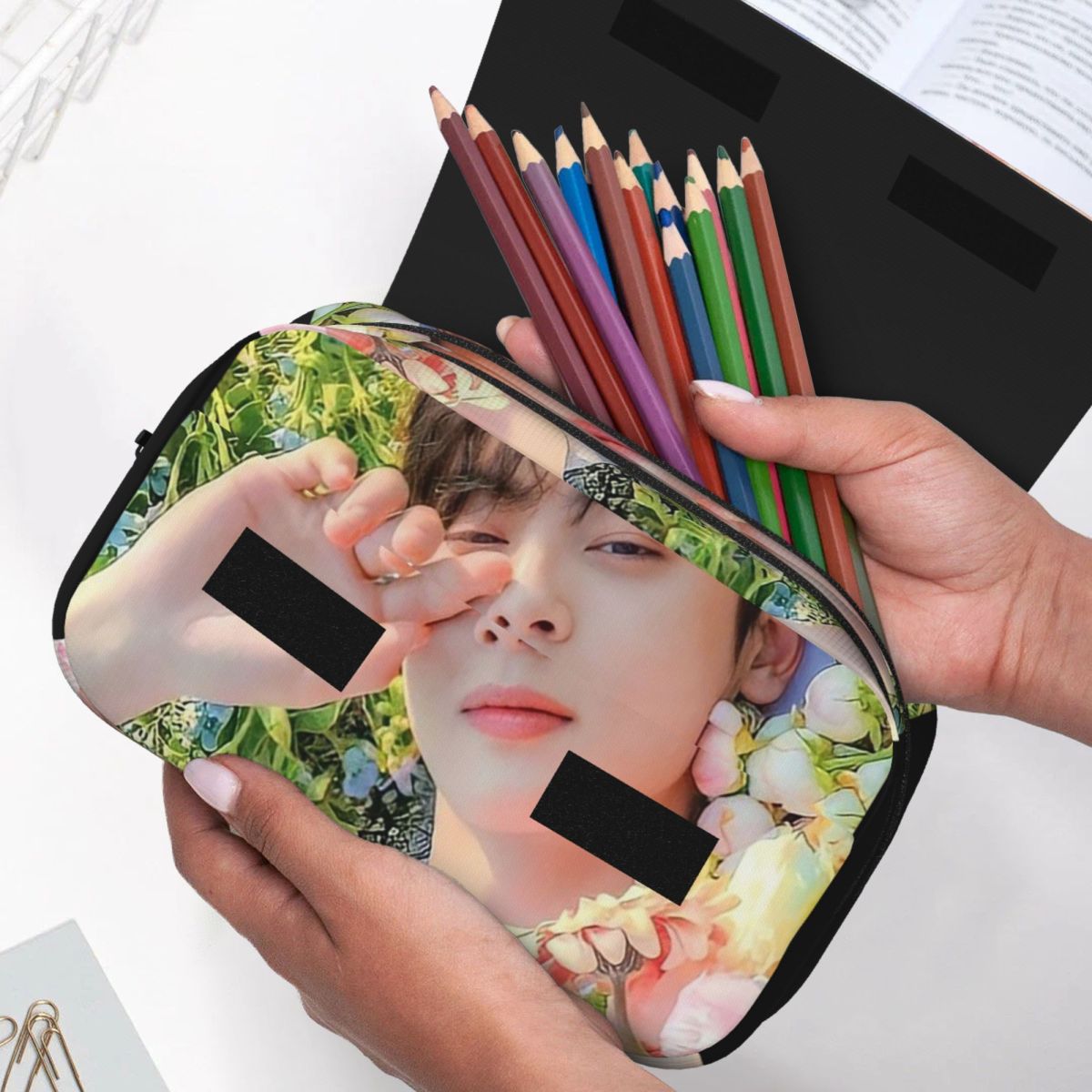 Cha EunWoo Kpop Astro Pencil C - Stationery And Office Supply Chain ulasan dan harga
