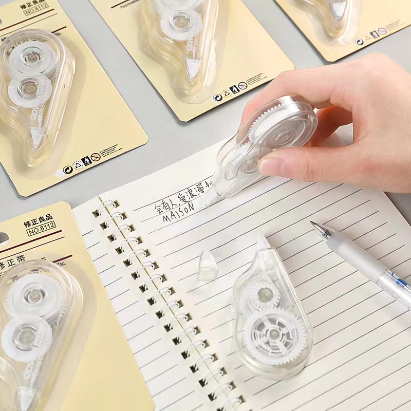 1 PC Large Capacity Transparen - Correction Tape Roller ulasan dan harga