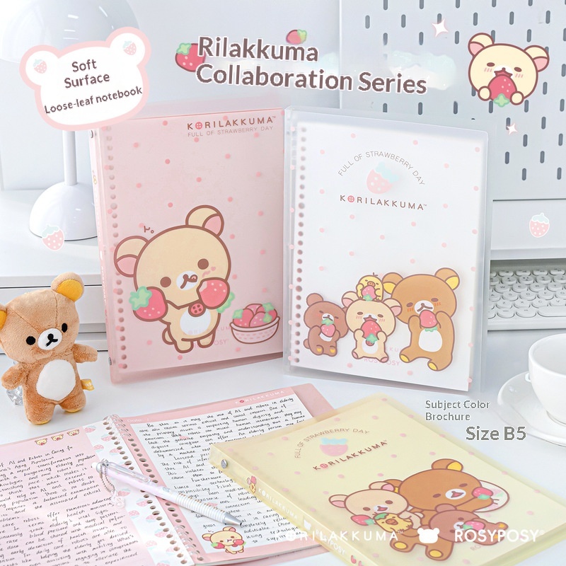 Rosyposy Korilakkuma Strawberr - Graph Paper Pad ulasan dan harga