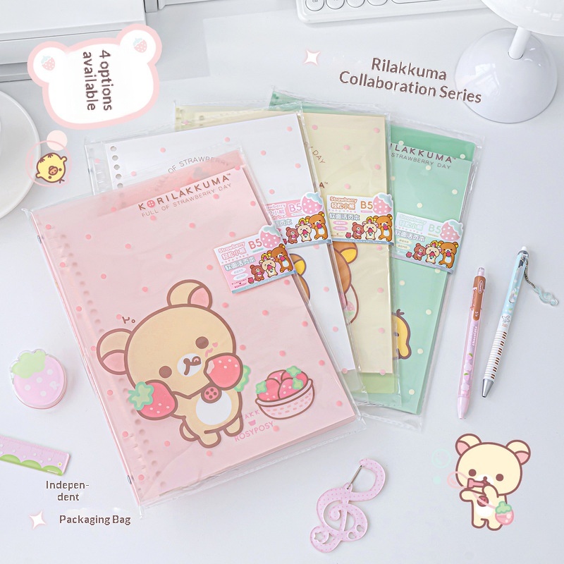 Rosyposy Korilakkuma Strawberr - Graph Paper Pad ulasan dan harga