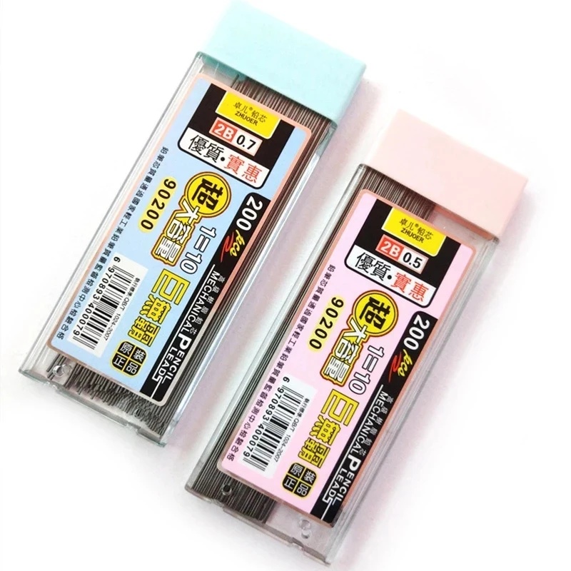 1-6Box Graphite Lead 2B 0.5/0. - Mechanical Pencil Lead ulasan dan harga