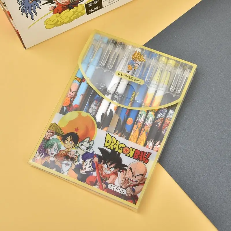 12PCS/Set Dragon Ball Gel Pen  - Office Supply Office Stationery Items ulasan dan harga