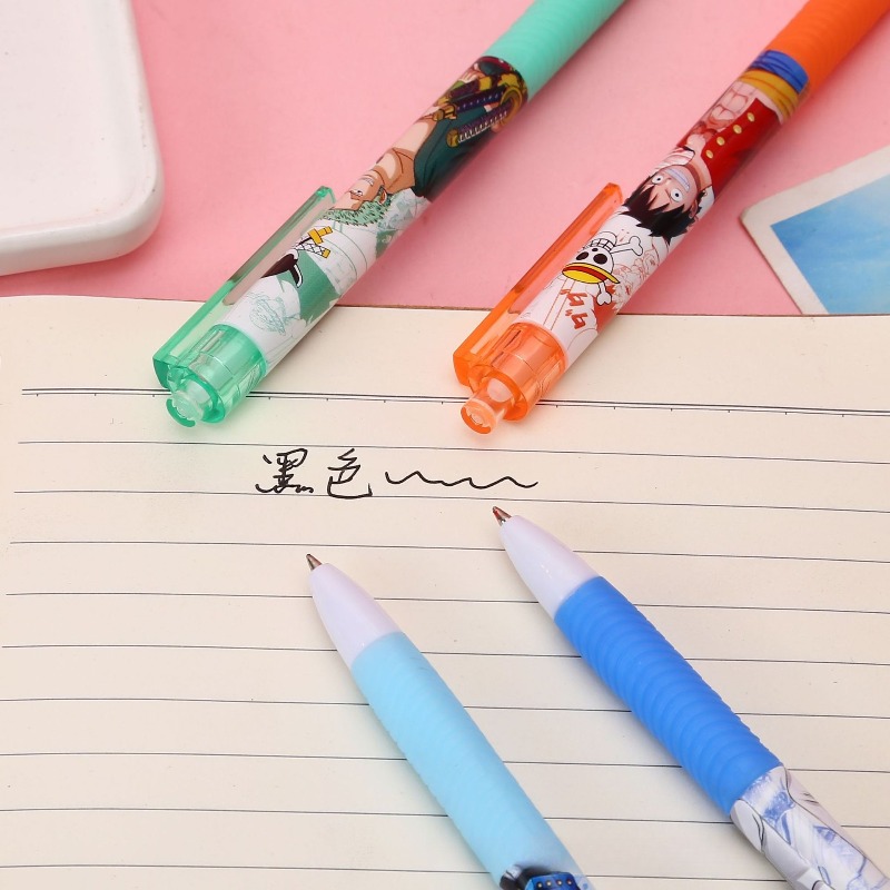 Anime One Piece Gel Pen Cute C - Gel Ink Pen Set ulasan dan harga