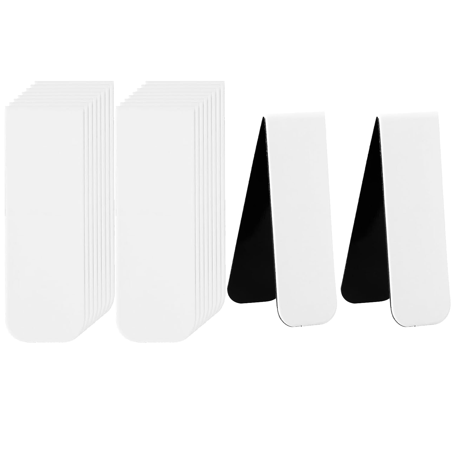 15PCS Blank Sublimation Magnet - Bookmark Magnetic Clip ulasan dan harga