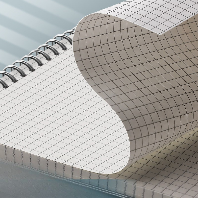 B5 notebook upturned coil book - Graph Paper Pad ulasan dan harga