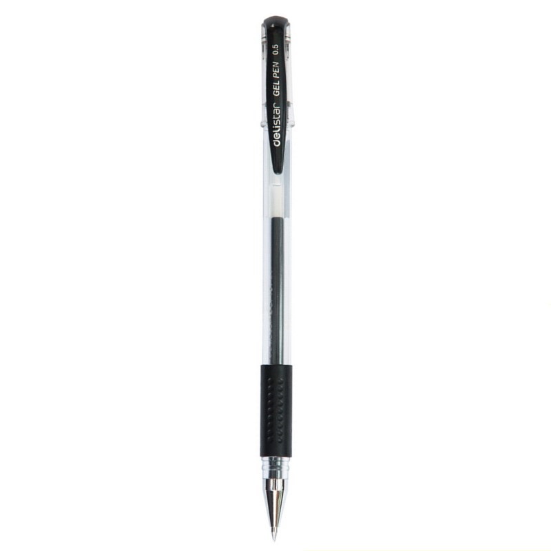Deli 0.5mm Black Red Blue Ink  - Stationery Office And School Supply Stores ulasan dan harga